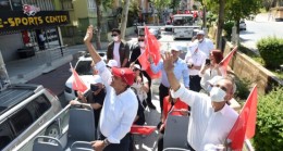 TARSUS Belediye Başkanı Dr. Haluk BOZDOĞAN ve MERSİN Büyükşehir Belediye Başkanı Vahap SEÇER 19 MAYIS COŞKUSUNU HALKLA BİRLİKTE YAŞADILAR