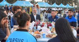 TARSUS Belediye Başkanı Dr. Haluk BOZDOĞAN, SPORCULARLA İftar Açtı