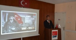 TARSUS CHP’DE ULU ÖNDER GAZİ MUSTAFA KEMAL ATATÜRK’Ü ANMA PROGRAMI