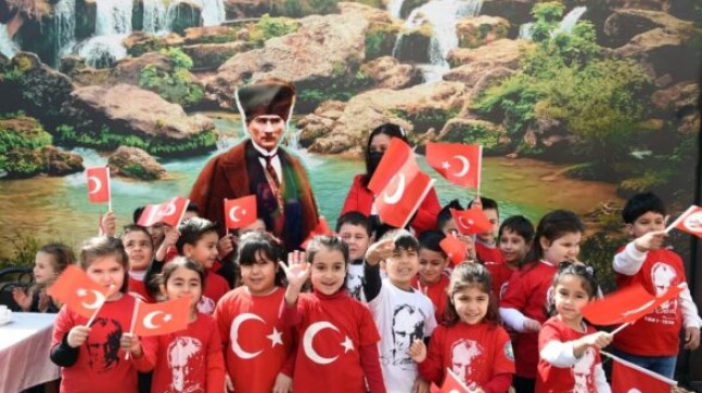 TARSUS Belediyesi, ATATÜRK’ÜN Tarsus’a Gelişinin 99. Yılında Üç Boyutlu Tasarım Yaptı