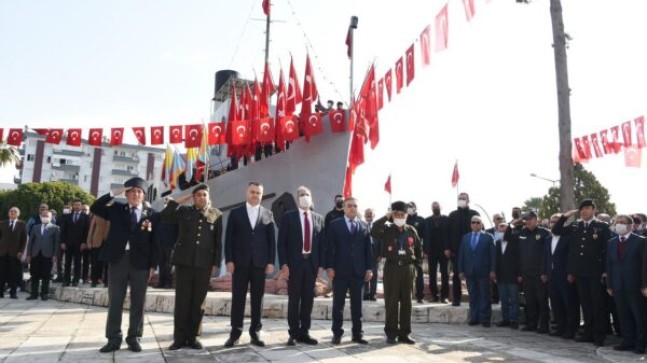TARSUS’TA 18 MART ÇANAKKALE DENİZ ZAFERİ, Tarsus’taki GERÇEK NUSRET Mayın Gemisinde Kutlandı
