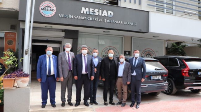 MİLLETVEKİLİ GÖKÇEL ve CHP İL YÖNETİCİLERİNDEN MESİAD’A ZİYARET