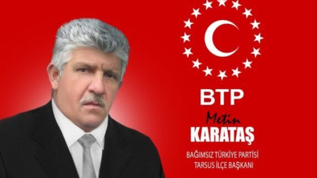 BTP’den Anlamlı Anneler Günü Mesajı – Bağımsız Türkiye Partisi TARSUS İlçe Başkanı Metin KARATAŞ; “Her Anne İLK Öğretmendir” dedi.