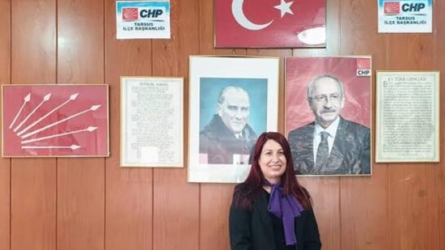 CHP TARSUS KADIN Kolları Başkanı Belda BOROĞLU; “Aile ile İlgili Bir Kurumun Başındaki Kadının; Kadına Yönelik Şiddeti Tolere Etmesi Kabul Edilemez”.