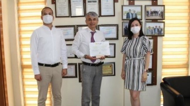 TARSUS Ticaret Borsası YENİLENEBİLİR ENERJİ SERTİFİKASI TEDARİK Belgesi’ni Aldı