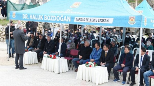 TARSUS Belediye Başkanı Dr. Haluk BOZDOĞAN, ‘’AYDINLIK BİR KENTİN İNŞASI İÇİN ÇALIŞIYORUZ’’