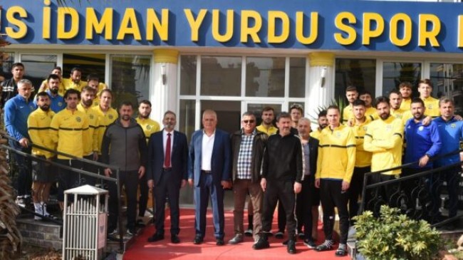 TARSUS Belediye Başkanı Dr. Haluk BOZDOĞAN’dan Tarsus İdman Yurdu Spora TAM DESTEK