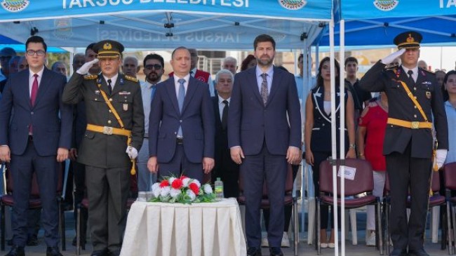 TARSUS’TA 30 AĞUSTOS ZAFER BAYRAMI COŞKUYLA KUTLANDI