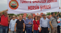 Türkiye Emekliler Derneği MERSİN Şube Başkanı Cemal AKBUDAK; 1 Mayıs İŞÇİ ve DAYANIŞMA Gününü KUTLADI