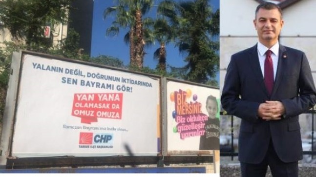 CHP Tarsus İlçe Başkanı Av. Ozan VARAL; İKTİDARIN Milletimize Reva Gördüğü Sözde Bayram Algısını Değerlendirdi