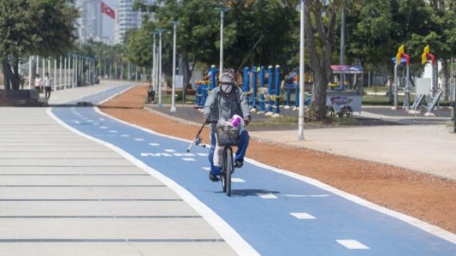 MERSİN Büyükşehir 18.2 Km’lik BİSİKLET YOLU PROJESİ’NİN % 80’İ TAMAMLANDI