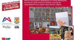 CHP TARSUS İlçe Başkanı Av. Ozan VARAL; “Bizim belediyeler tıkır tıkır çalışıyor”. AKP Devletin Kasasındaki 128 Milyon Doların Nerede Olduğunu Söyleyemezken, CHP’li Belediyeler Kendi Kasalarından Milletimize Yardım Yapıyor