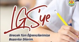 TARSUS Belediye Başkanı Dr. Haluk BOZDOĞAN; LGS Sınavına Girecek Öğrencilere Başarı ve Sağlık Diledi