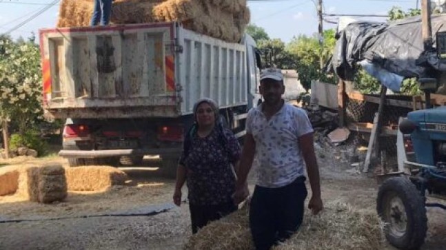 Tarsus Belediyesi Arazisinde Hasatı Yapılan SAMANLAR; Özbek, Yunusoğlu, Konaklar, Reşadiye, Alifakı, Yeşiltepe, Aliefendi, ve Aliağa Köylerine Ücretsiz Dağıtıldı
