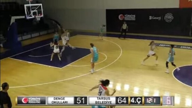 TARSUS Belediyesi KADIN Basketbol Takımı, Bölgesel Basketbol Liginde İzmir Denge Okullarını 64’e 51’le Yendi