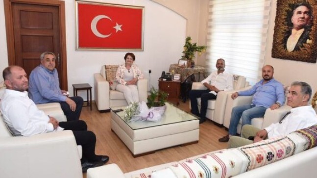 KONYA’nın Tuzlukçu, AFYON’un Dazkırı, DENİZLİ’nin Bozkurt Belediye Başkanları; TARSUS Belediye Başkanı Dr. Haluk BOZDOĞAN’ı Ziyaret Ettiler