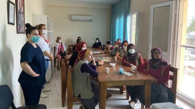 TARSUS Belediyesi Kadın Yaşam Destek ve Dayanışma Merkezi GÜLEK Mahallesinde Eğitimlere Devam Etti