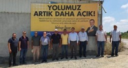 CHP Tarsus İlçe Başkanı Av. Ozan VARAL; Mersin Büyükşehir’in HALİTAĞA ve EGEMEN Hattındaki 22 Km’lik Asfalt Çalışmasıyla ilgili Yöreyi Ziyaret Etti