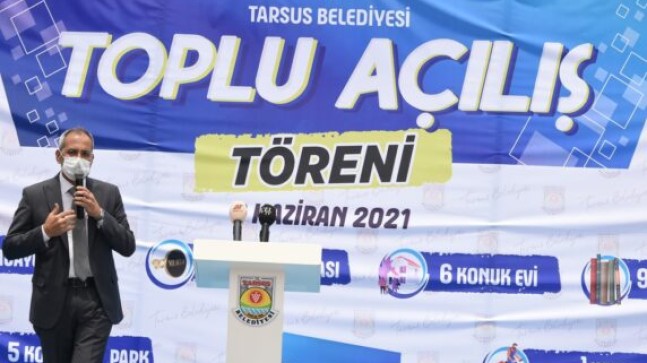 TARSUS Belediye Başkanı Dr. Haluk BOZDOĞAN’a 41 KERE MAŞALLAH. Tarsus Belediyesi 41 Hizmet Açılışını Yapmaya Devam Ediyor