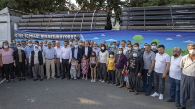 MERSİN Büyükşehir Belediye Başkanı Vahap SEÇER; “Toprakla Suyu Buluşturalım, Üretimi Kalitelendirelim”.