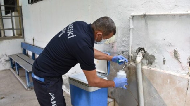 MERSİN’de SU MUSLUKTAN İÇİLİR, Büyükşehir Belediyesi İçme Suyu Şebeke Kontrollerine Devam Ediyor