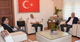 İş Dünyası Yatırım İçin BOZDOĞAN’la Buluştu. TOBB Adana Başkanı Zeki KIVANÇ ve Tarsus TSO Başkanı Ruhi KOÇAK Tarsus Belediye Başkanını Ziyaret Ettiler