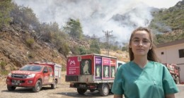 Mersin Büyükşehir Ekipleri CAN DOSTLAR İçin 7/24 Yangın Sahalarında