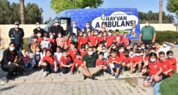 TARSUS Belediyesi ve Tarsus Milli Eğitim Müdürlüğü Öğrencilere Hayvan Sevgisi Aşılamak İçin Birlikte Kolları Sıvadı