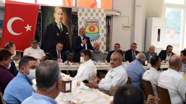TARSUS Belediye Başkanı Dr. Haluk BOZDOĞAN MUHTARLAR GÜNÜNDE Kentimizin Muhtarlarını Ağırladı
