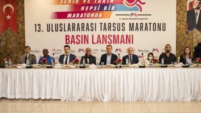 MERSİN Büyükşehir Belediyesi 13. ULUSLARARASI TARSUS MARATONU Programını Açıkladı