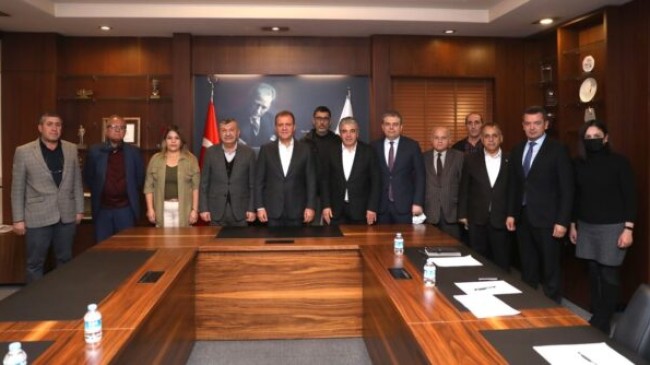 MERSİN Büyükşehir Belediye Başkanı Vahap SEÇER, TÜM BEL-SEN Arasında “Sosyal Denge Tazminatı Sözleşmesi” İmzalandı