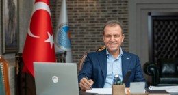 MERSİN Büyükşehir Belediye Başkanı Vahap SEÇER Halkımızın YENİ YILINI Kutladı