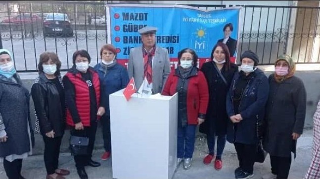 TARSUS İyi Parti İlçe Başkanı Daniyel MERCAN; “Ölüme Terk Edilen Türk Çiftçisi YALNIZ DEĞİLDİR”.