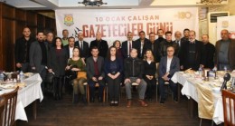 TARSUS Belediye Başkanı Dr. Haluk BOZDOĞAN, 10 Ocak Çalışan Gazeteciler Gününde GAZETECİLERİ AĞIRLADI