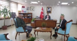 Tarsus İdman Yurdu Spor Kulübünün 99. Yıl Dönümünde Kulüp Başkanı Ali İLK, Tarsus Kaymakamını Ziyaret Etti
