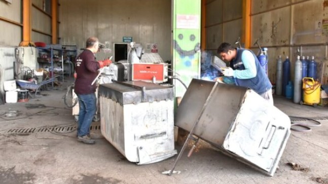 TARSUS Belediyesi, 2021’de 2150 HURDA ÇÖP KONTEYNERİNİ Geri Kazandırdı