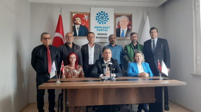 Memleket Partisi’nin 65 İl’de EŞ Zamanlı Basın Açıklaması – Mersin İl Başkanı Özgür TÜRKER Açıklama Yaptı