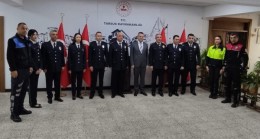 TARSUS İlçe Emniyet Müdürlüğü 177. Türk Polis Teşkilatı Etkinliklerinde Tarsus Kaymakamlığını Ziyaret Etti