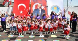 MERSİN Büyükşehir Münir ÖZKUL Kreşinde 23 Nisan Coşkusu