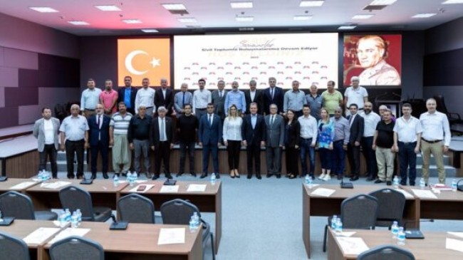 Vahap SEÇER, MESLEK ODALARININ TEMSİLCİLERİYLE BULUŞTU
