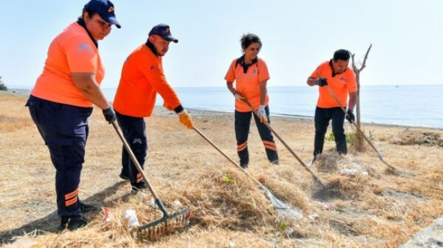 MERSİN Büyükşehir, Sahil Plajlarını Yaz Tatiline Hazırlıyor