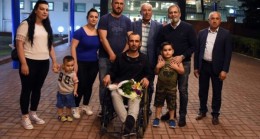 TARSUS Belediye Başkanı Dr. Haluk BOZDOĞAN Tarsuslu GAZİ Mehmet ERCAN’ı Karşıladı