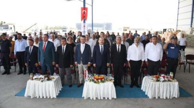 MERSİN Valisi Ali Hamza PEHLİVAN, TARSUS Belediyesi SOYA Tohumu Dağıtımına Katıldı