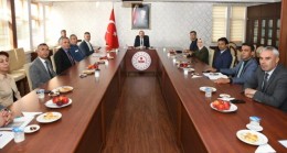 MERSİN Valisi Ali Hamza Hamza PEHLİVAN, TARSUS Kaymakamlığını Ziyaret Etti