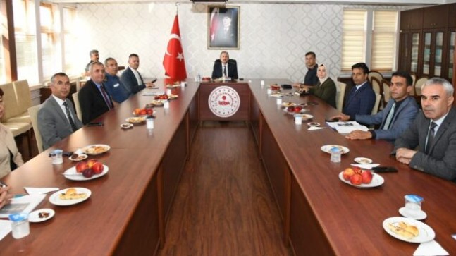 MERSİN Valisi Ali Hamza Hamza PEHLİVAN, TARSUS Kaymakamlığını Ziyaret Etti