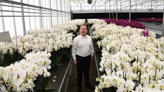 Mersin Valimiz Ali Hamza Pehlivan, Tarsus/ Yenice Garden Koala Süs Bitkileri İşletmesinde