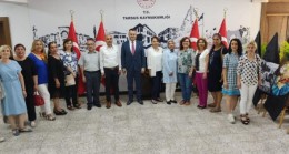 TARSUS Halk Eğitim Merkezi Eğitimcileri, TARSUS Kaymakamı Kadir Sertel OTCU’yu Ziyaret Etti