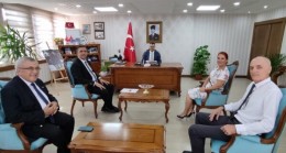 Mersin Büyükşehir Yetkilileri Tarsus Kaymakamı Kadir Sertel OTCU’yu TARSUS FESTİVALİ İçin Ziyaret Etti
