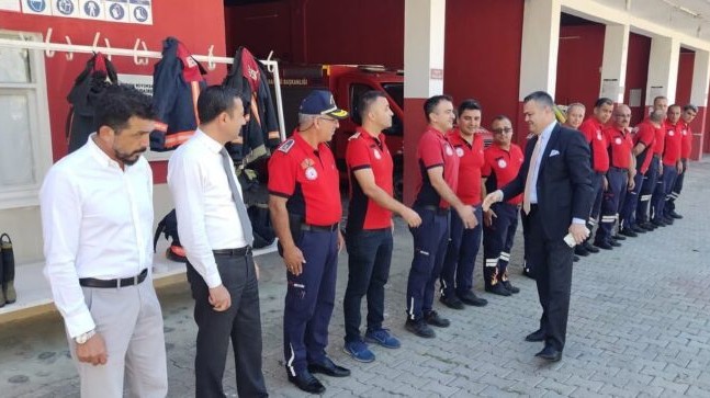 Tarsus Kaymakamı Kadir Sertel OTCU, İTFAİYECİLERİN Gününü Kutladı