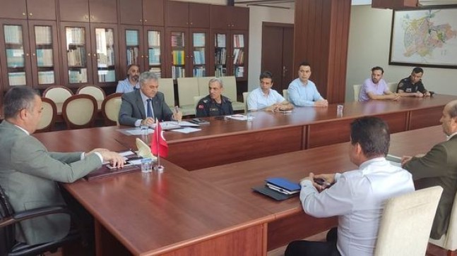 Tarsus Kaymakamı Kadir Sertel OTCU, Kentimizin Kurullarının Güvenlik Toplantısını Gerçekleştirdi
